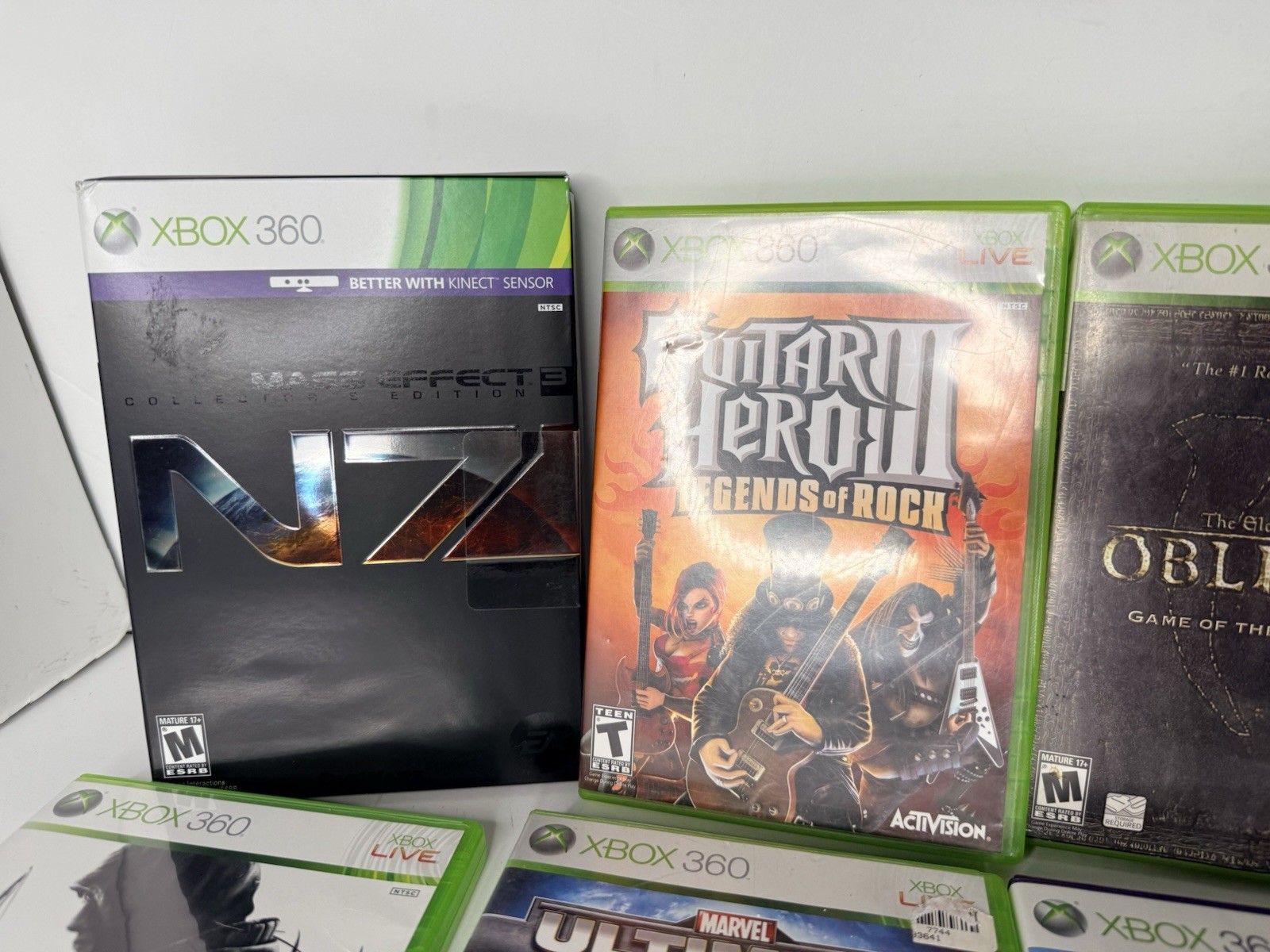 Xbox 360 Microsoft Game Bundle Lot of 15 Tested. & Working See Pics READ