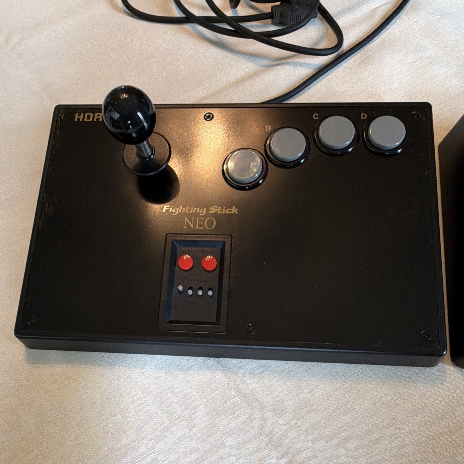 2 Hori Fighting Stick NEO Wired Turbo Joystick for SNK Neo Geo AES HNS-07