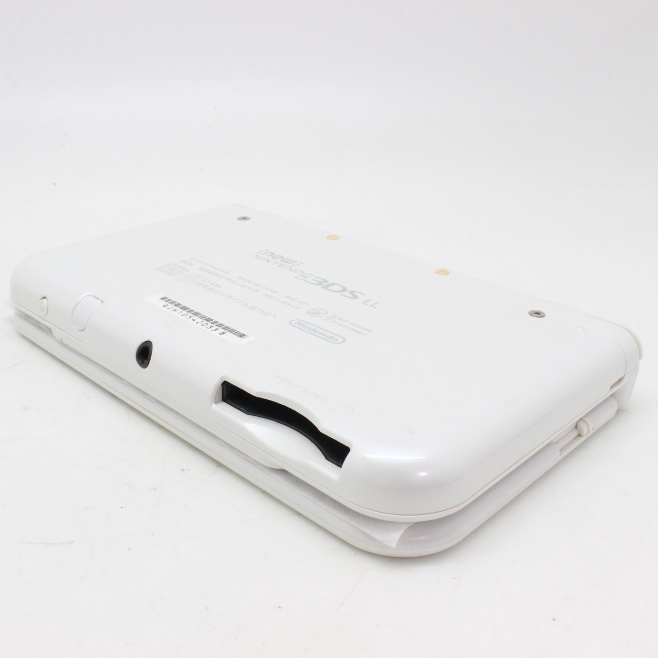 [ Rank A ] NINTENDO NEW 3DS XL PEARL WHITE Tested Game Console JP Ver. 4207