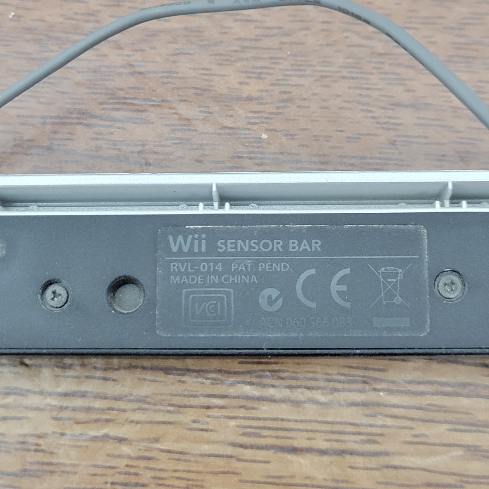 Nintendo Wii OEM Sensor Bar Wired Official RVL-014 For Wii And Wii U Very Good