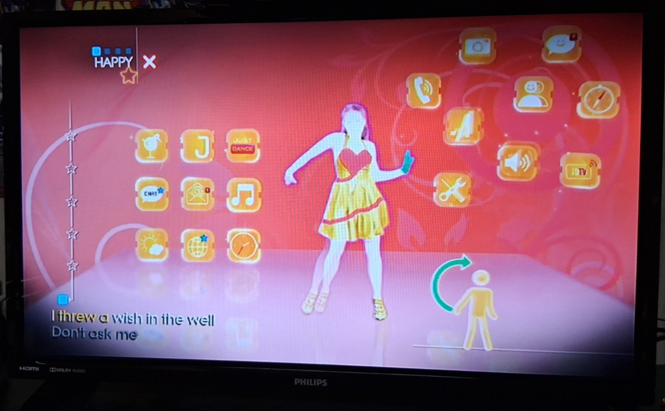 Nintendo Wii Just Dance 4 Complete Game, Case & Manual Tested & Working
