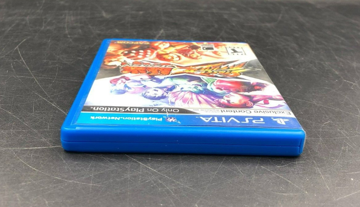 Street Fighter X Tekken (Sony PlayStation Vita, PSVITA) in Case w/ Insert