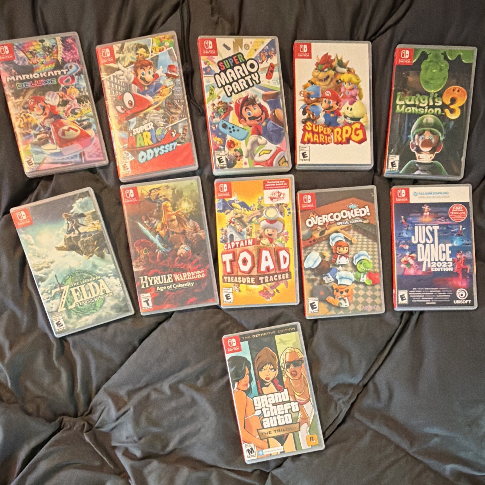 Nintendo Switch LED bundle with 11 games and more