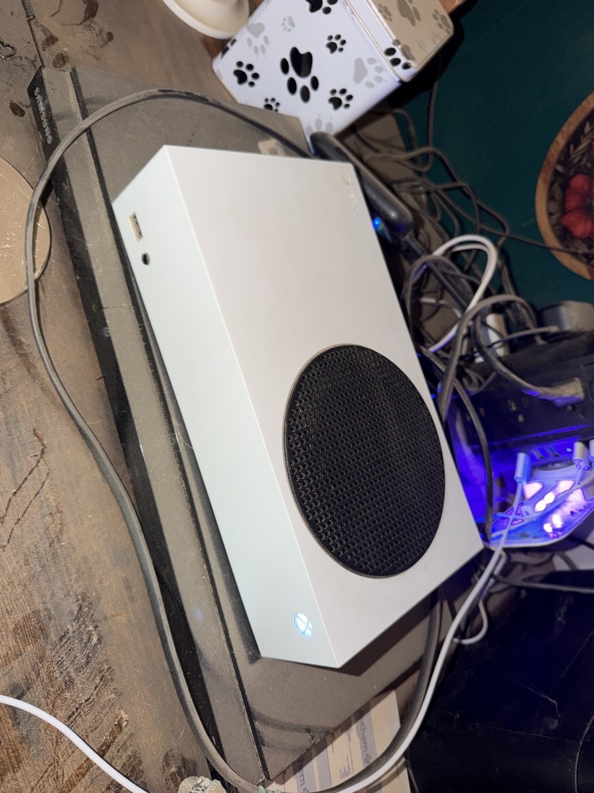 Xbox Series S 1TB All-Digital, Xbox Seagate 1TB External Storage, And One Contr