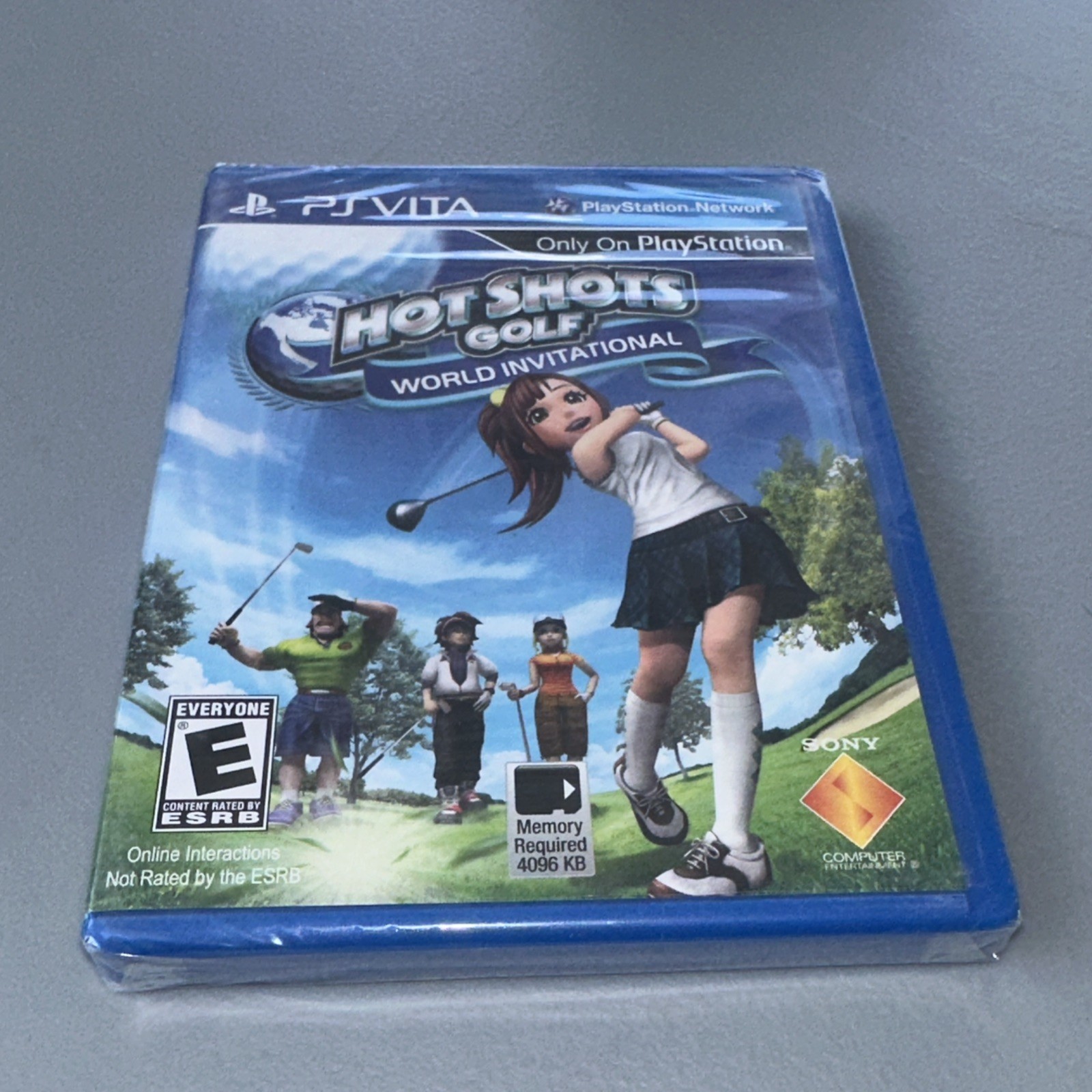 Hot Shots Golf: World Invitational (Sony PlayStation Vita 2012) Brand New Sealed