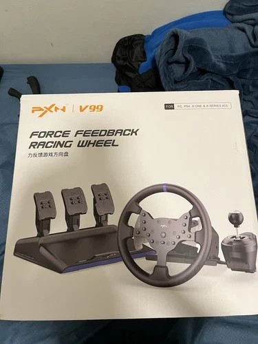 PXN V99 Force Feedback Racing Wheel (shifter and wheel stand NOT included)
