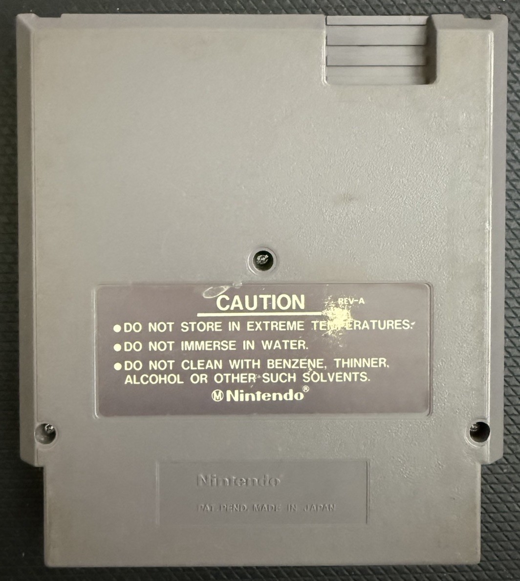 Rush’n Attack (Nintendo NES) Game Cartridge NTSC-U/C 1987. Tested. Authentic.