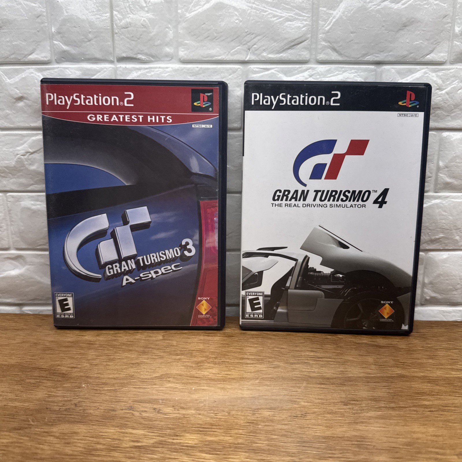 Gran Turismo 3 A Spec & Gran Turismo 4 Bundle (PlayStation 2) CIB Refurbished