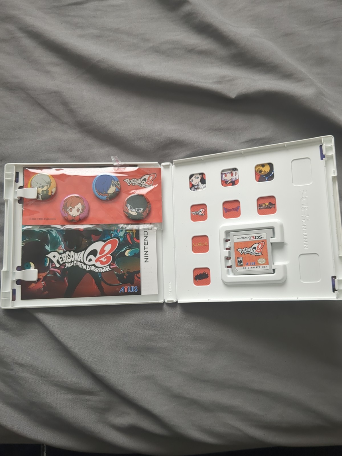 Persona Q2: New Cinema Labyrinth Launch Edition Nintendo 3DS Complete In Box