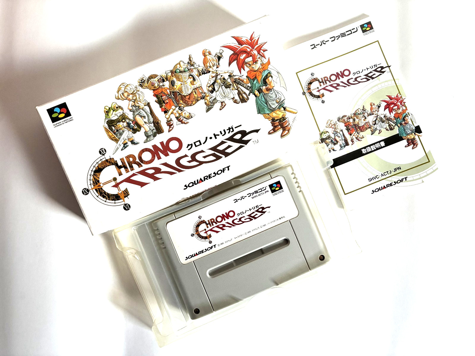 Chrono Trigger W/Box CIB Used Game Super Famicom SFC SNES NTSC-J From Japan JP