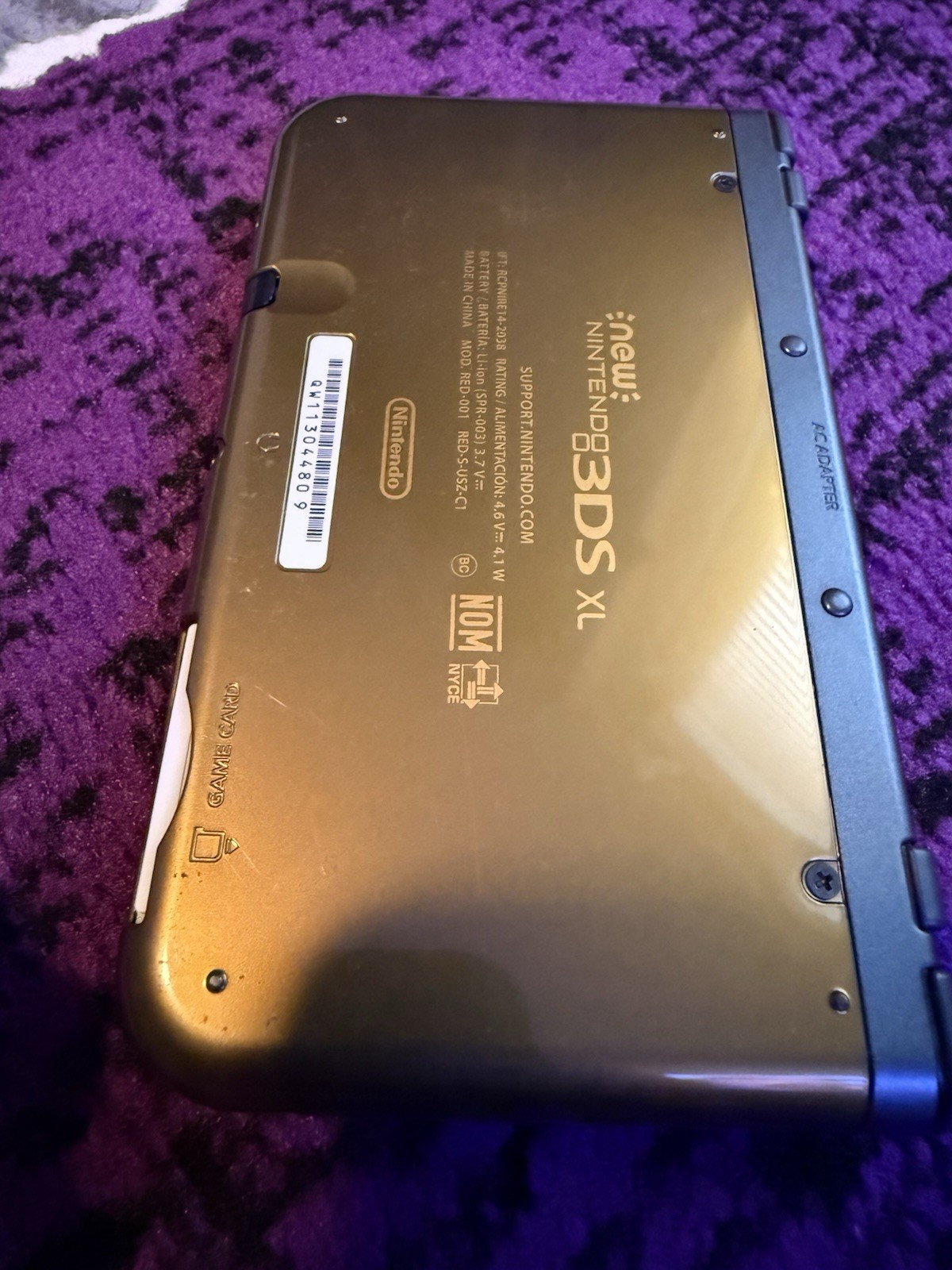 Nintendo New 3DS XL Hyrule Edition With Stylus (RED-001)