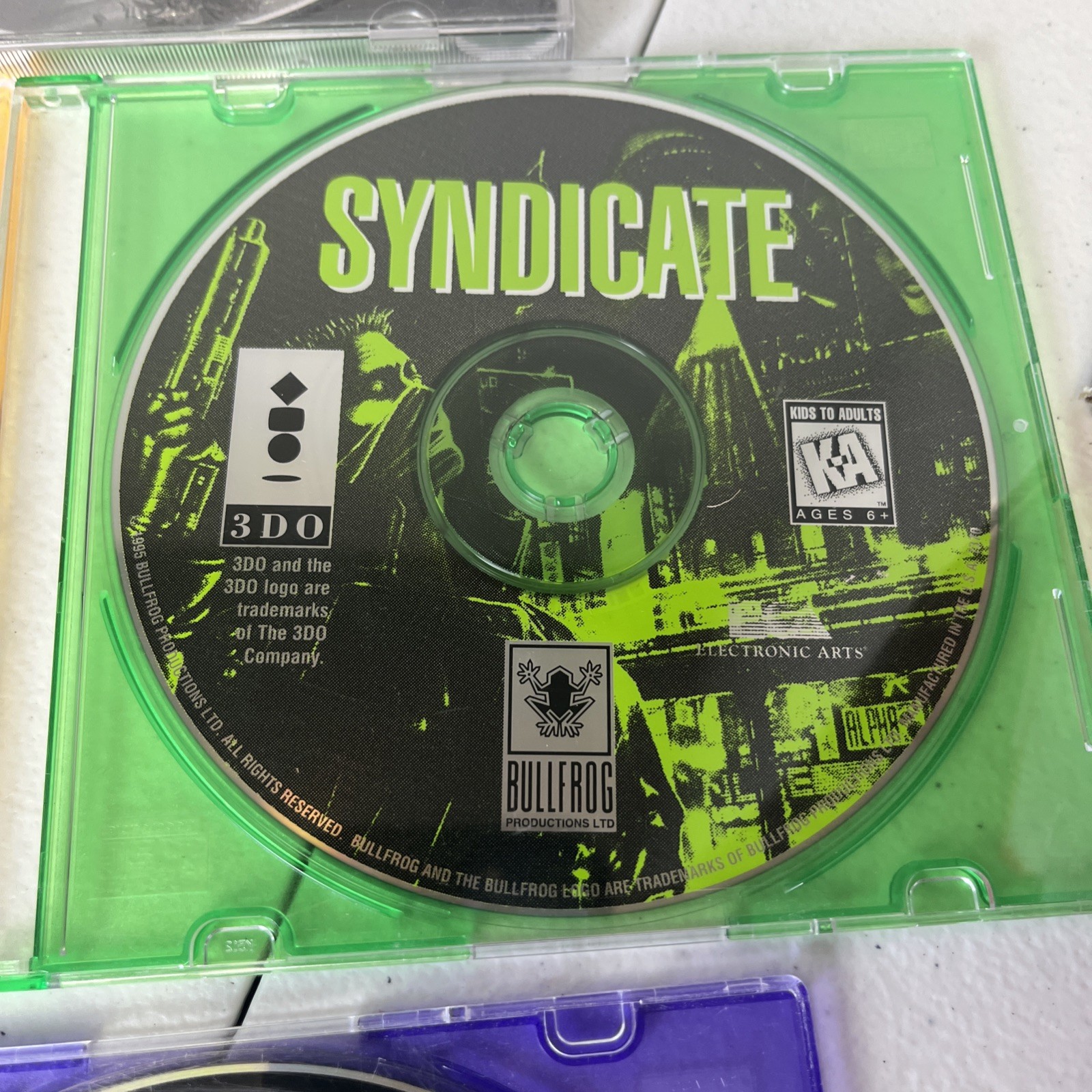 Panasonic 3DO Loose Game Disc Lot 7 Games Gex Syndicate AD&D Slayer Player Pack⁠
