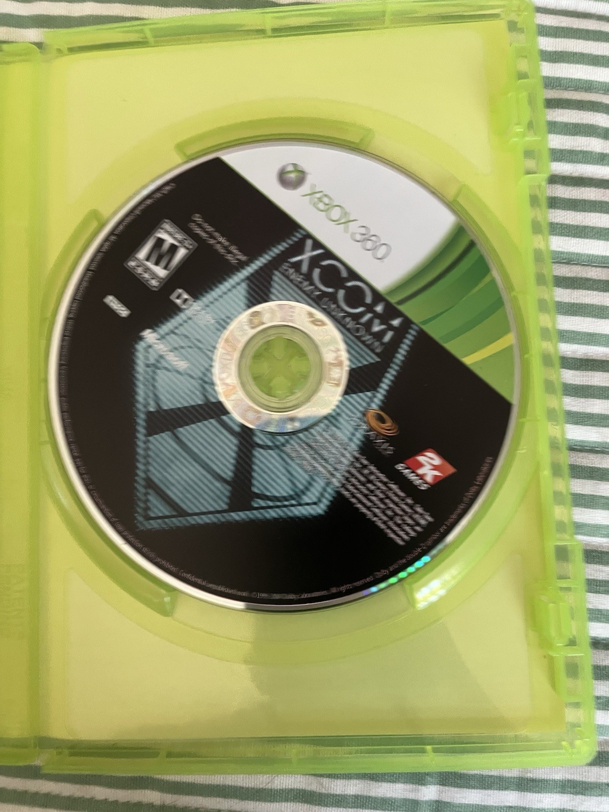 Xbox 360 Xcom Enemy Unknown CIB Tested Working