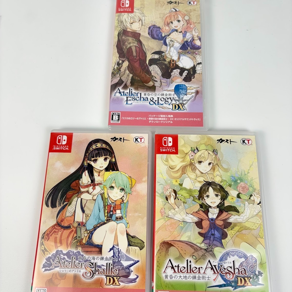 Atelier Dusk Trilogy Deluxe Pack Premium Box Nintendo Switch Ayesha Escha Shalli