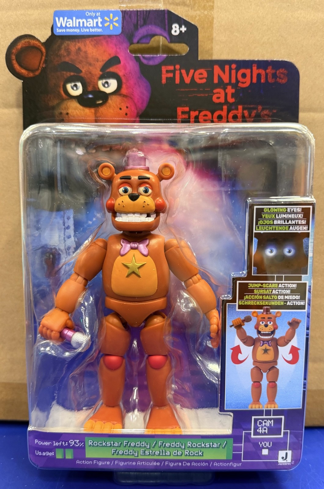 Five Nights At Freddy’s Walmart Exclusive Rockstar Freddy & Chica Action Figures