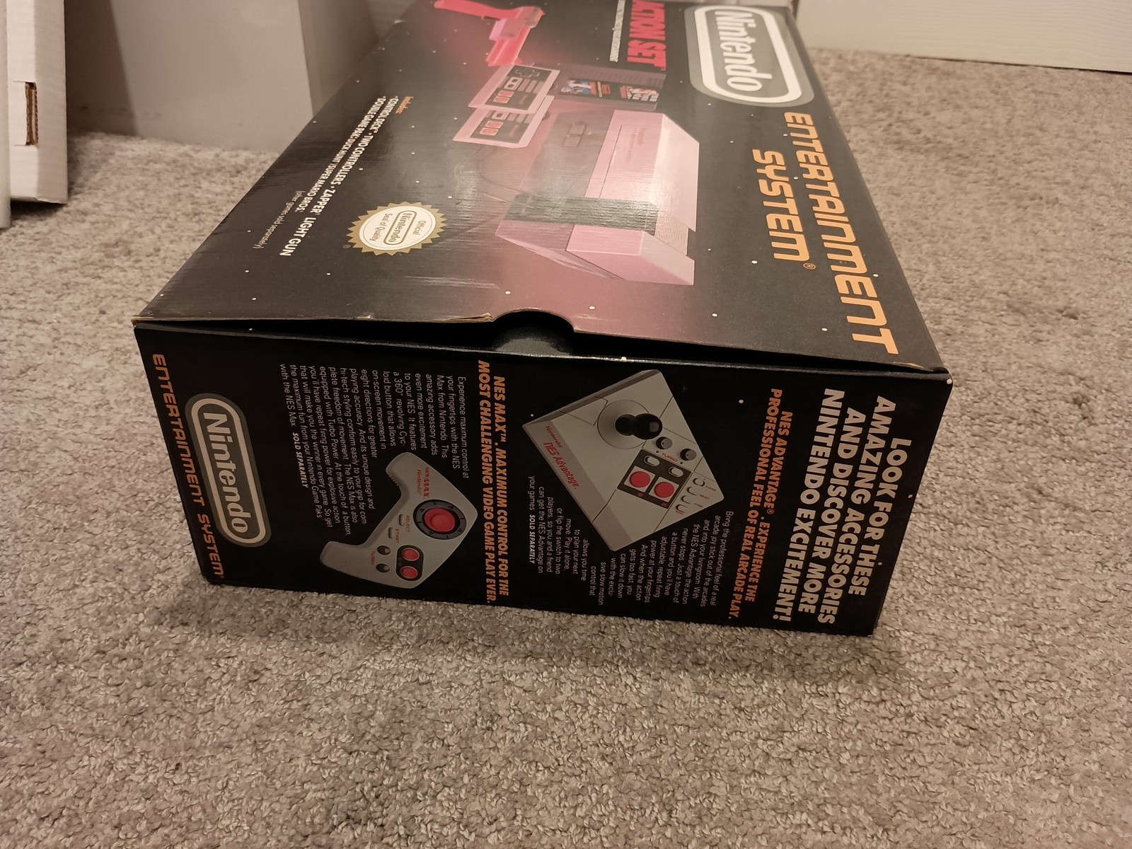 Nintendo Entertainment System Action Set Console Bundle – Great Shape!