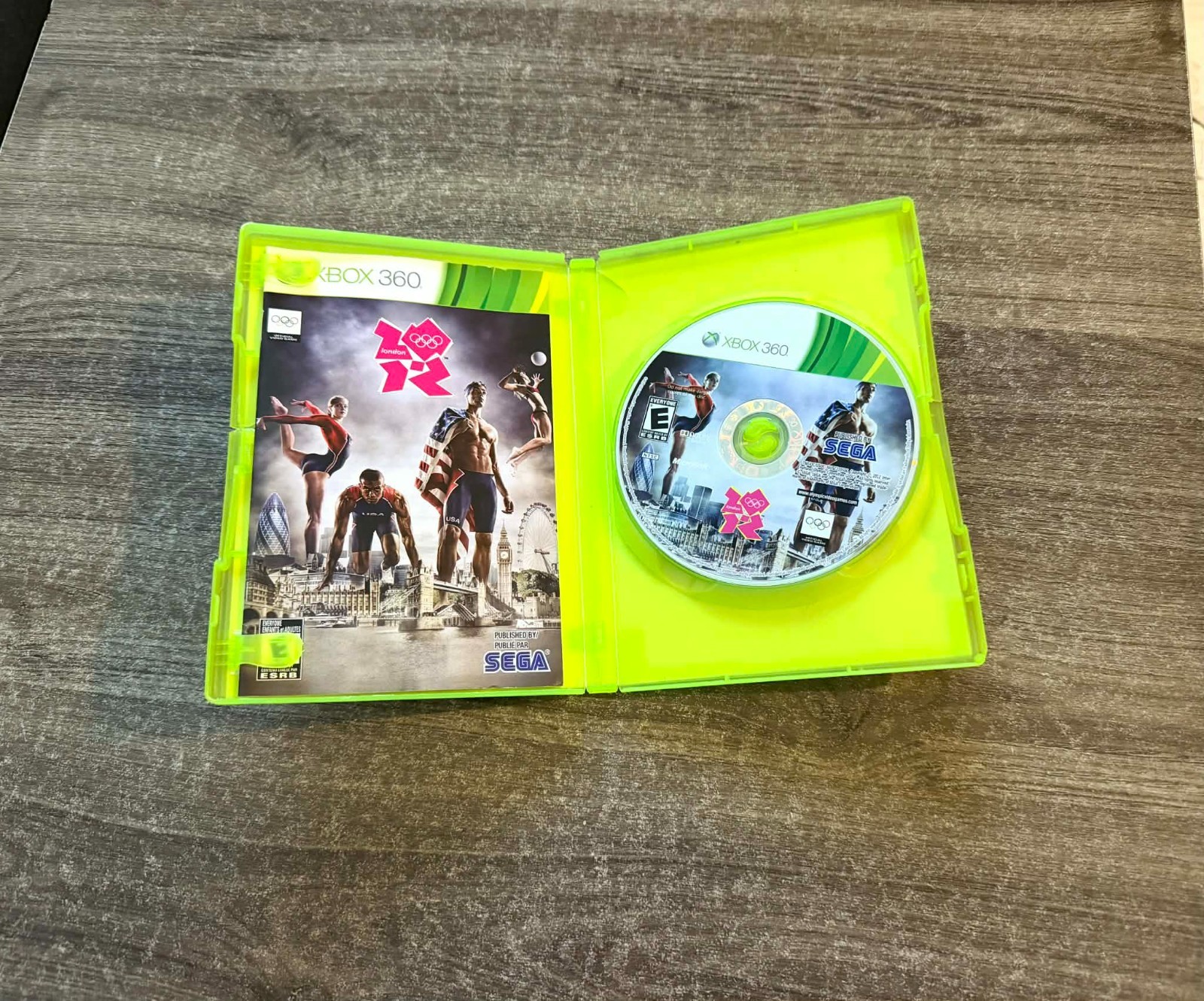 London 2012 Olympics (Microsoft Xbox 360, 2012) COMPLETE! Tested & Working!