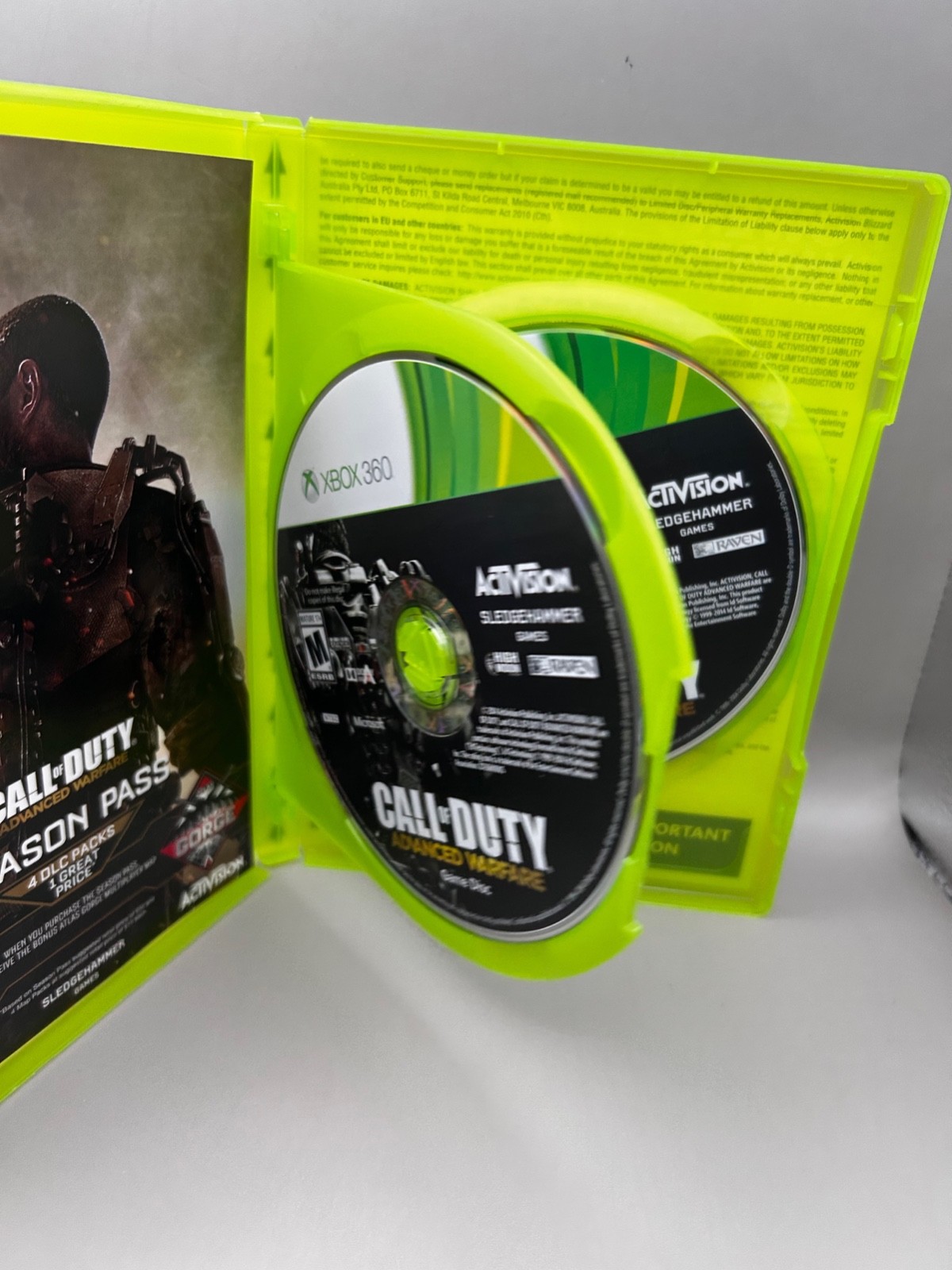 XBOX 360 Call of Duty Modern Warfare Bundle and Bonus Dog Tag – all Tested