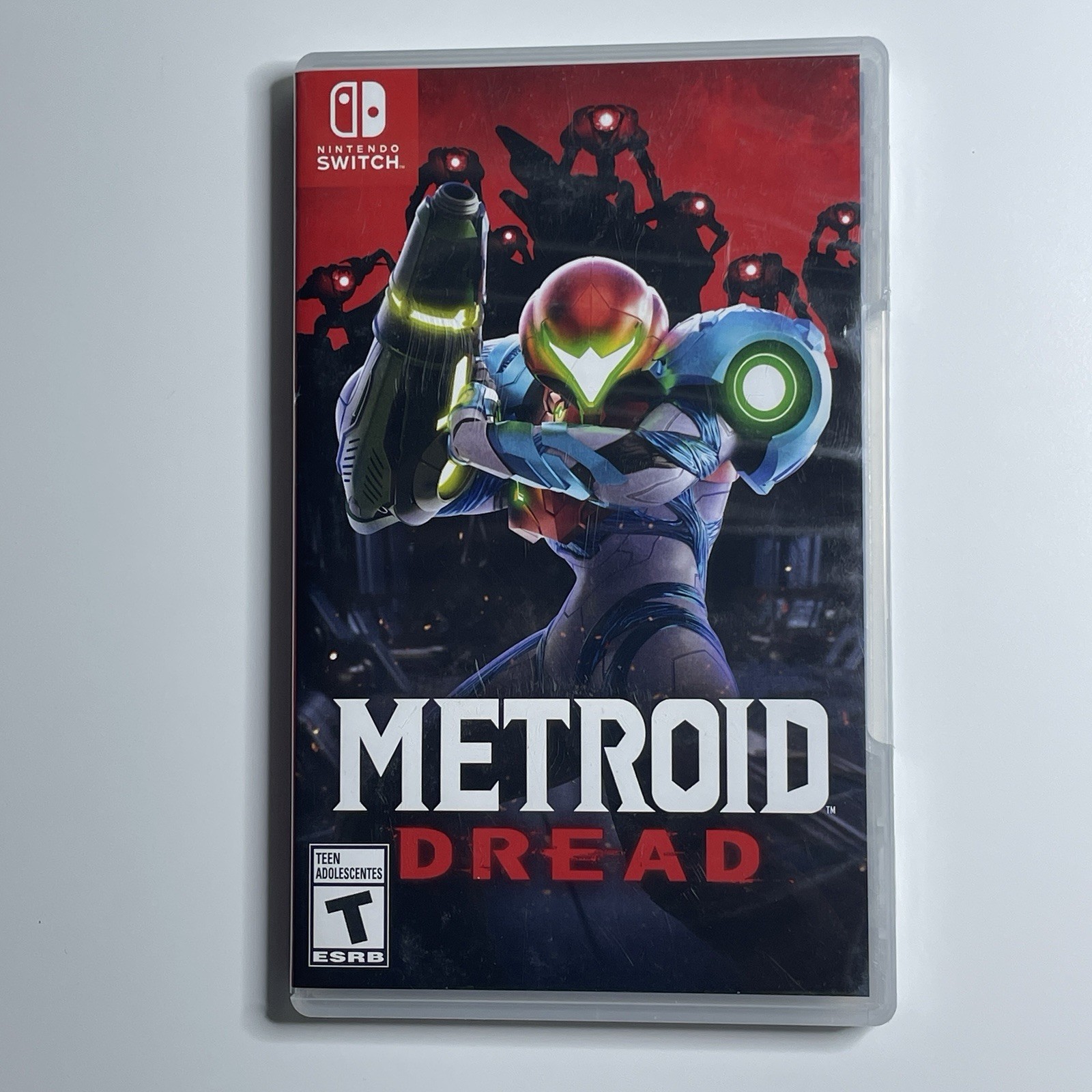 Metroid Dread CASE ONLY Authentic Nintendo Switch NO GAME