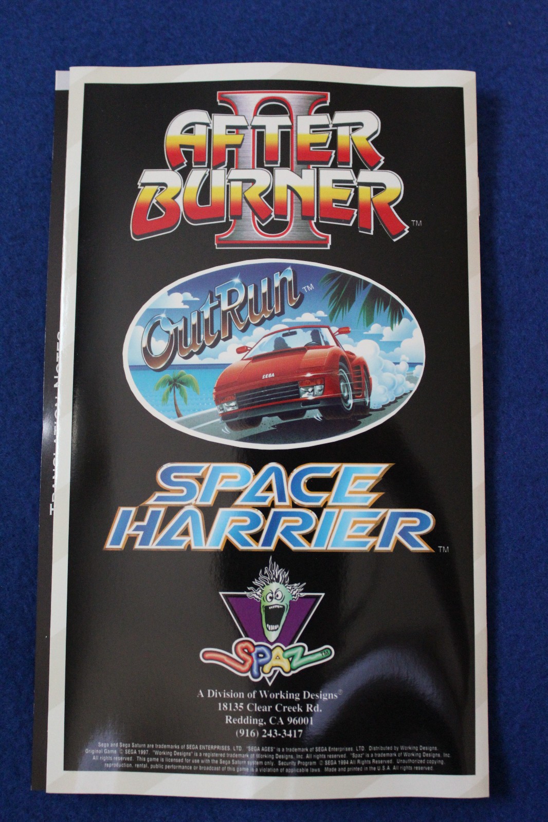 Sega Ages (Sega Saturn, 1997) CIB Complete w/ Manual + Reg Card Tested Excellent