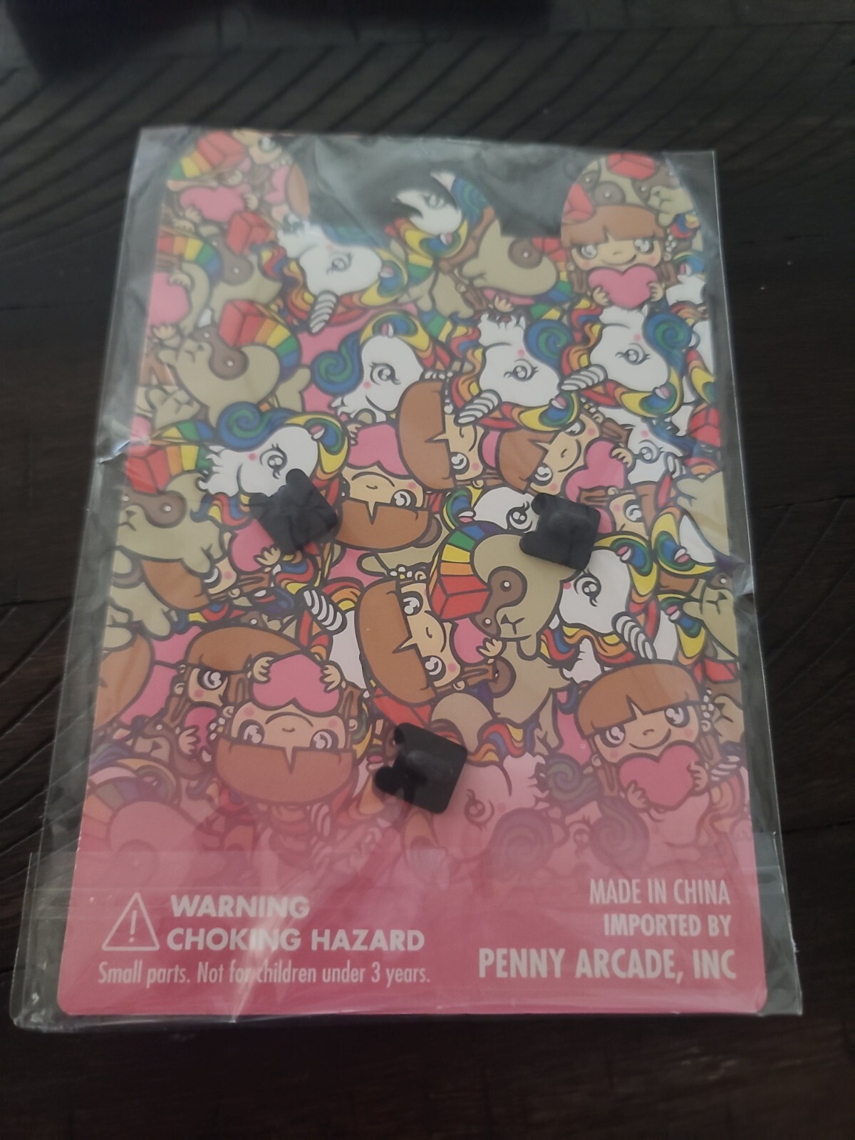Pinny Penny Arcade PAX 2016 Enfu Rainbow Love Pin Set Unicorn Enfu Girl