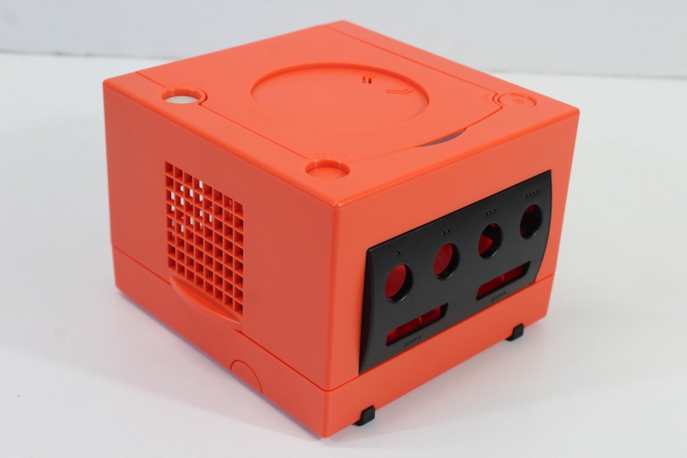 NEW Nintendo GameCube Console Warm Red x Black Replacement Shell GC DOL-001 101
