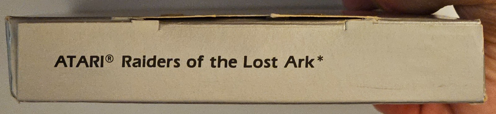 Raiders of the Lost Ark Atari 2600 “RAIDERS LOST ARK” Variant Misprint CIB WORKS