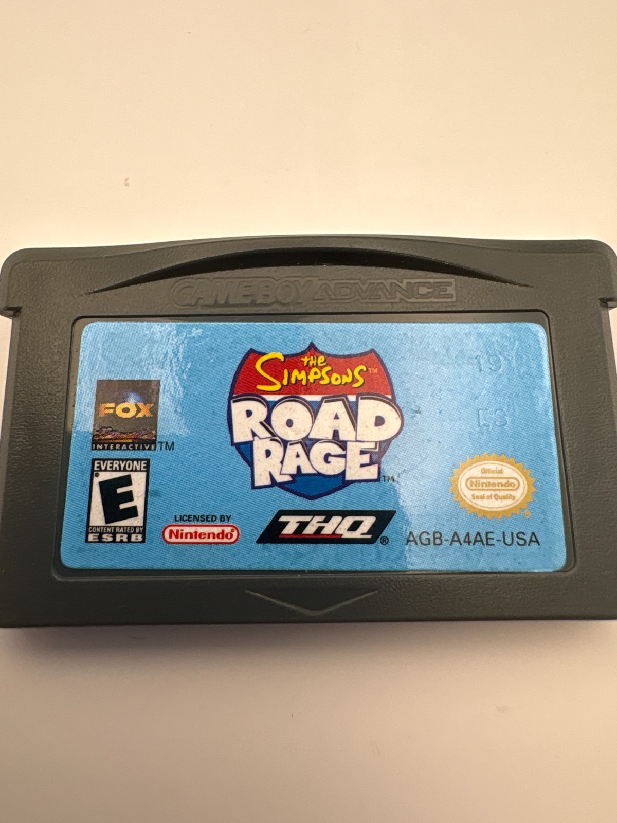The Simpsons Road Rage Game Boy Advance GBA Authentic Tested Working