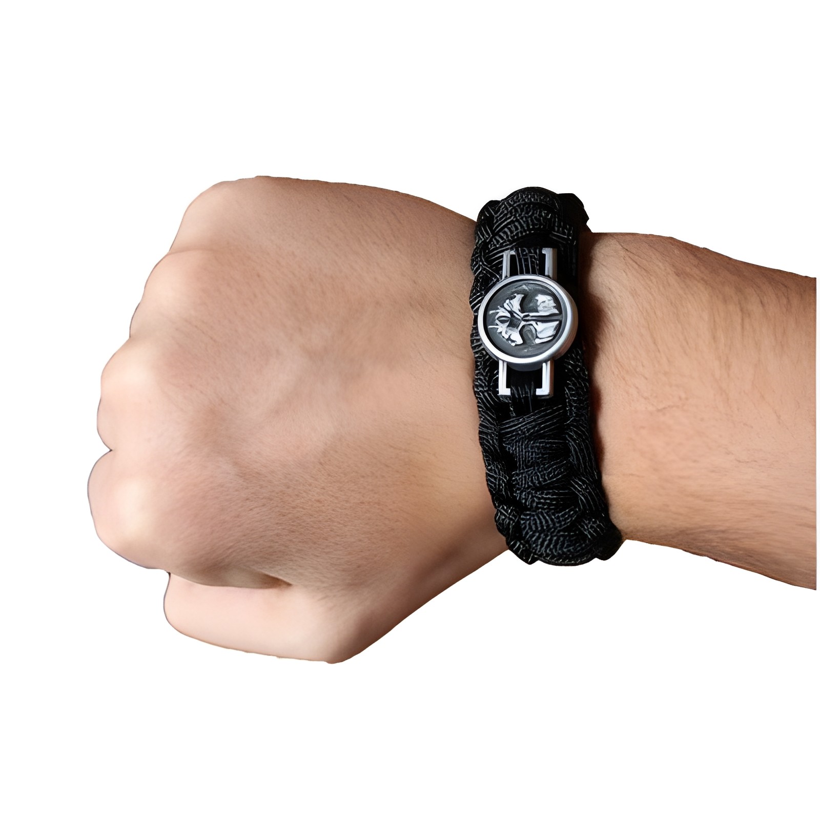 Call of Duty Ghosts Tactical Military Paracord Bracelet Black Strap Collectible