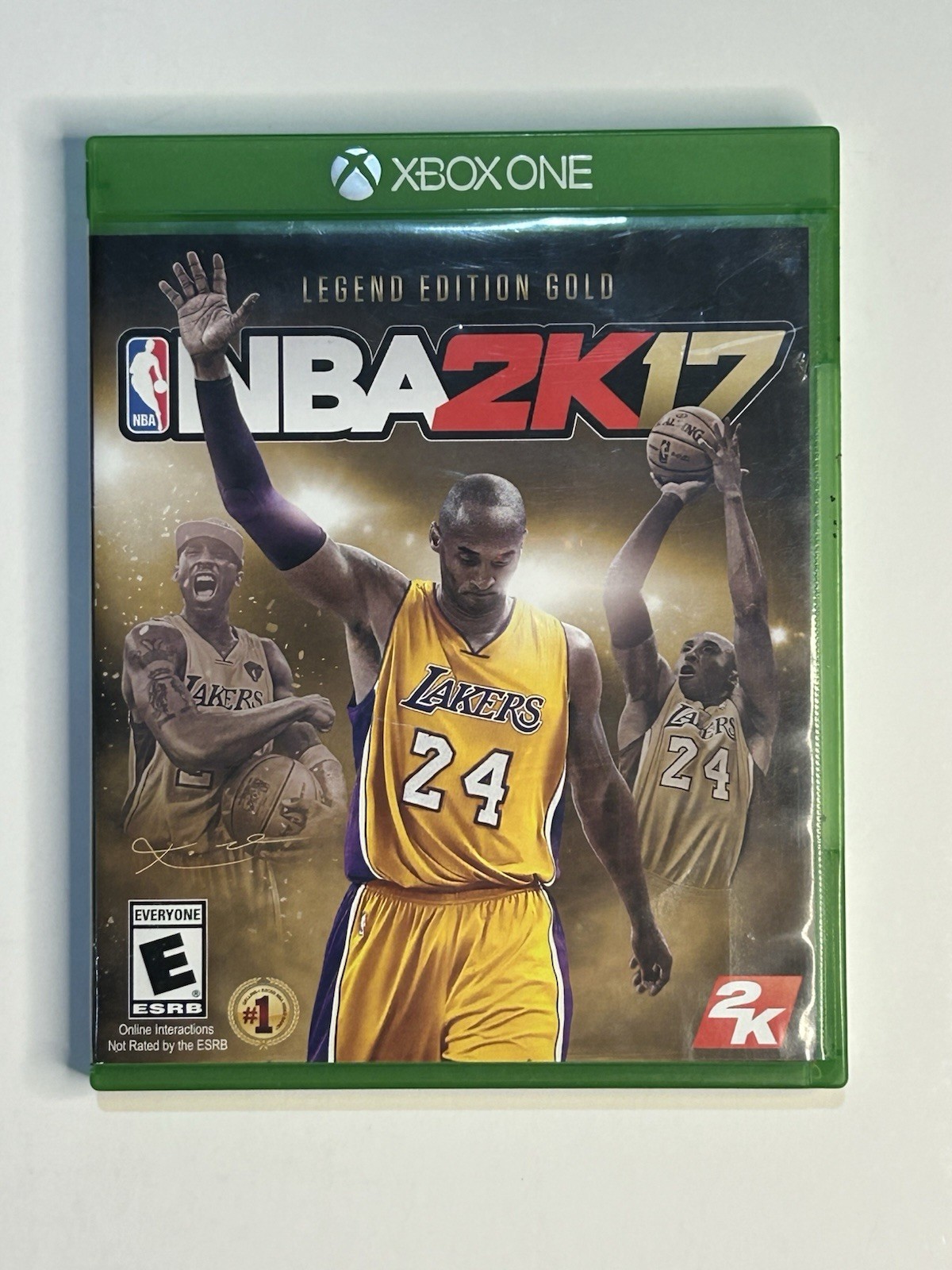 NBA 2K17 Rare Kobe Bryant Steelbook With Game + Legend Edition Gold (Xbox One)