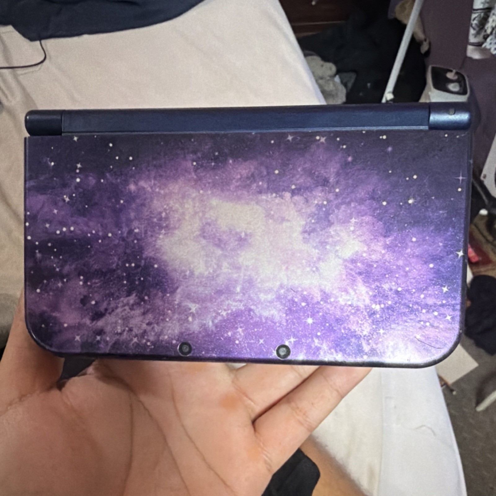 Nintendo 3DS XL Handheld System Purple 3D Capability 4GB Region Free