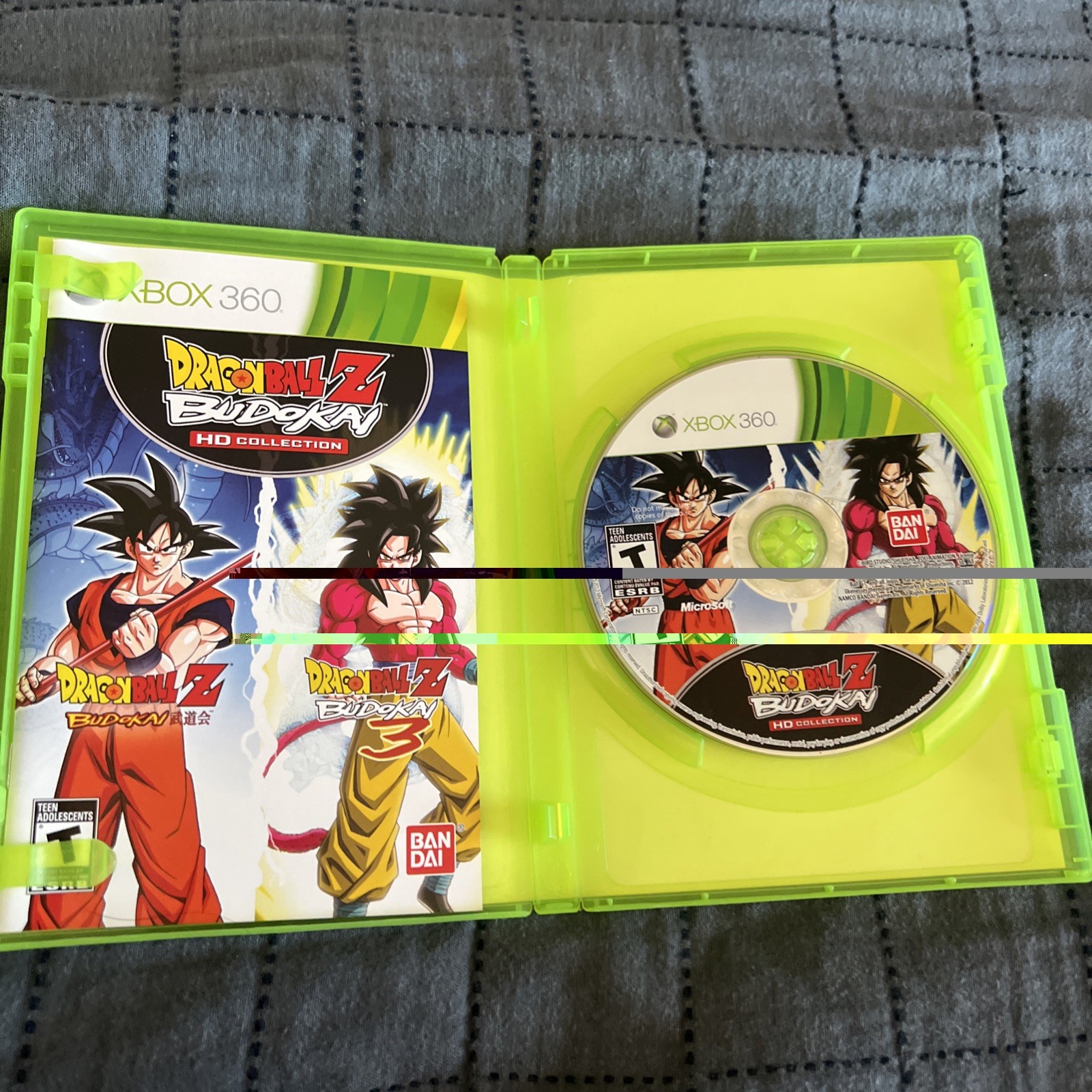 Dragon Ball Z: Budokai HD Collection (Microsoft Xbox 360 2012) Complete – Tested