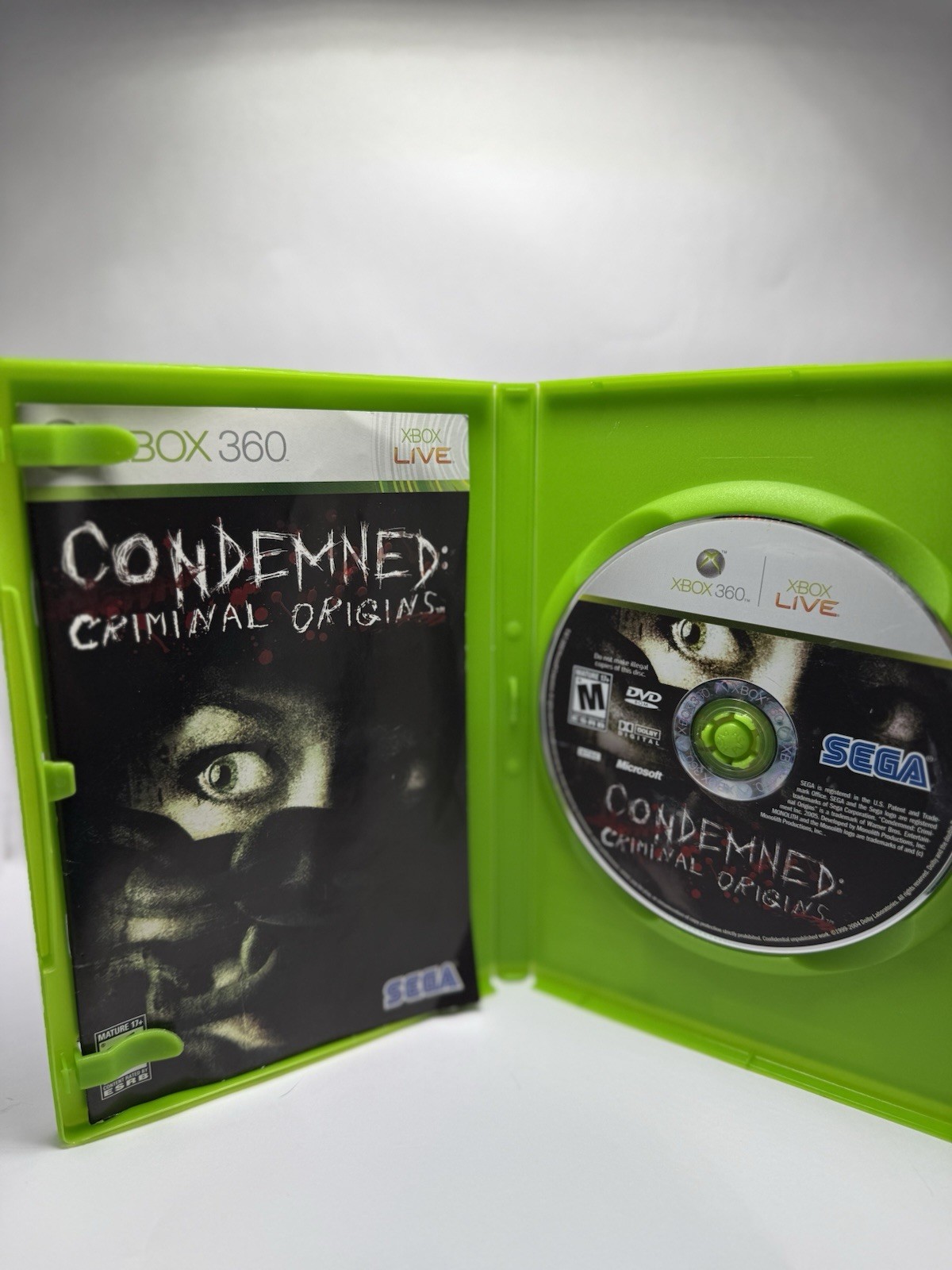 Lot Of 5 Xbox 360 Horror Resident Evil Condemned Vampire Games Tested Working