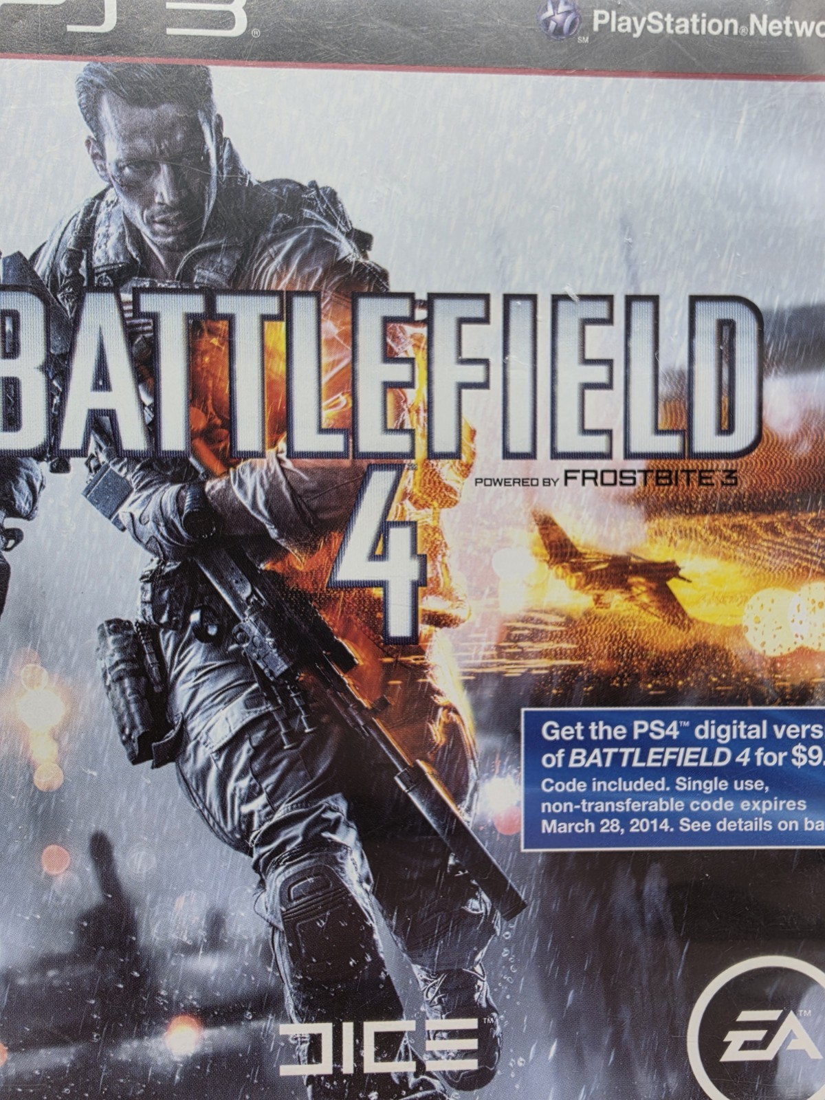 Battlefield 4 PS3 Playstation 3 Complete Video Game Cib Mint Tested