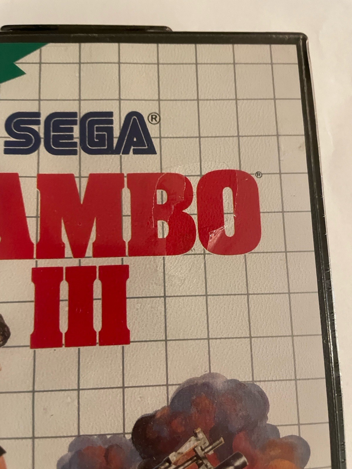 Rambo III Sega Master System Brand New Factory Sealed Shrink Wrap Variant
