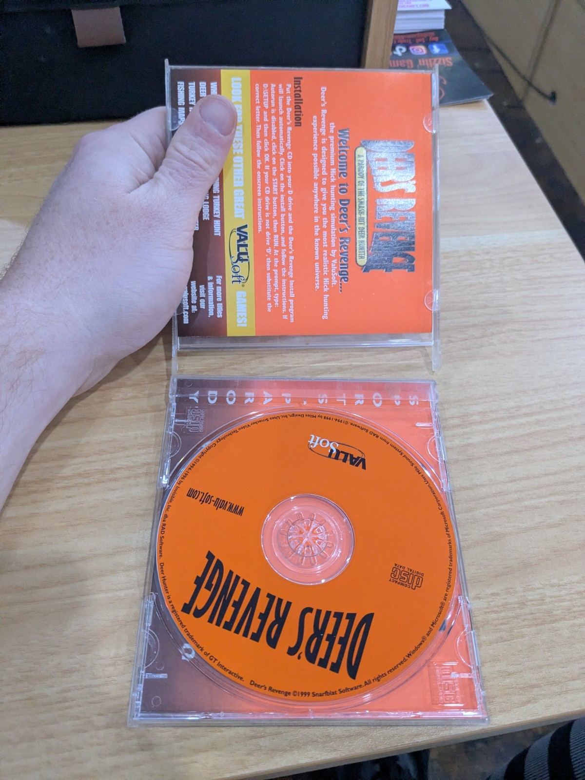 N1 Deer’s Revenge A Parody of The Smash Hit Deer Hunter CD-ROM PC Video Game