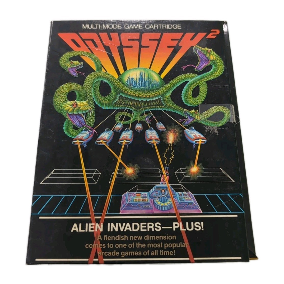 Alien Invaders – Plus! for Magnavox Odyssey 2 With Box
