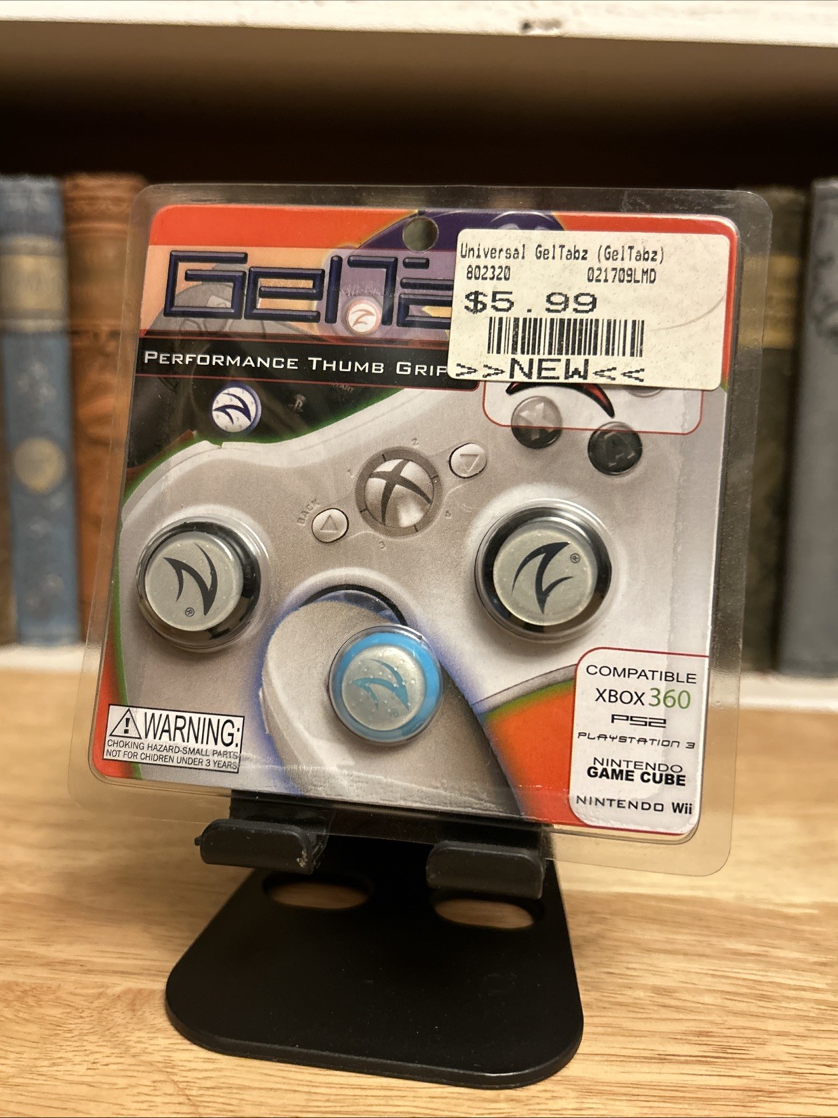 Gel Tabz Performance Thumb Grip NIB Xbox 360 PS2 PS3 GameCube Wii
