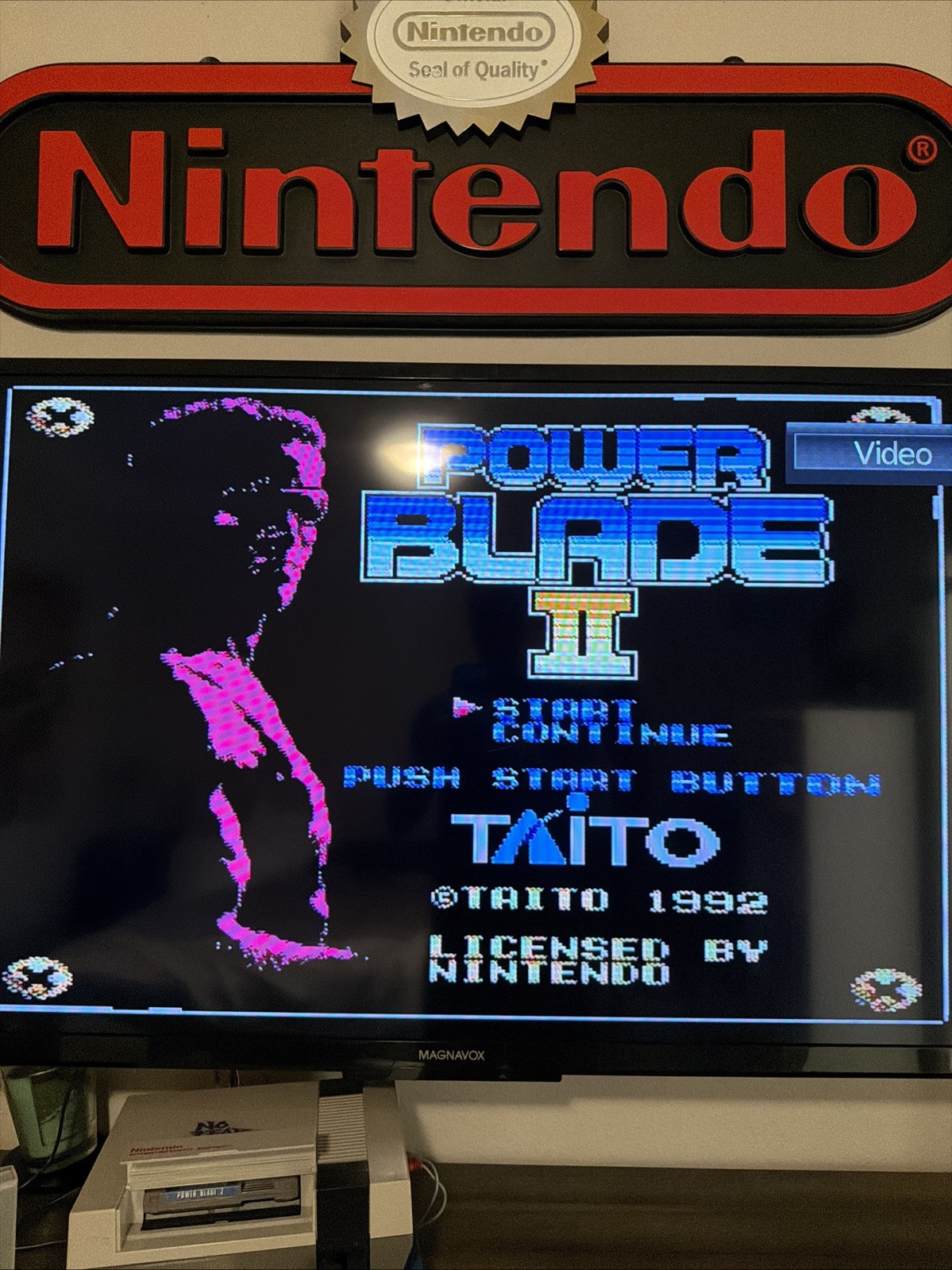 Power Blade 2 Nintendo NES +Collector Case Tested Authentic Ex Cond