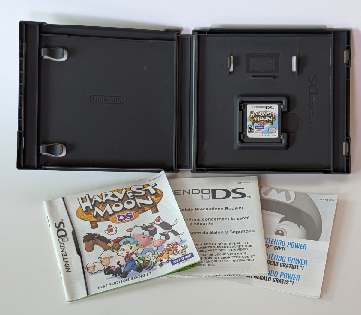 Harvest Moon DS (Nintendo DS, 2005) Natsume Manual Included