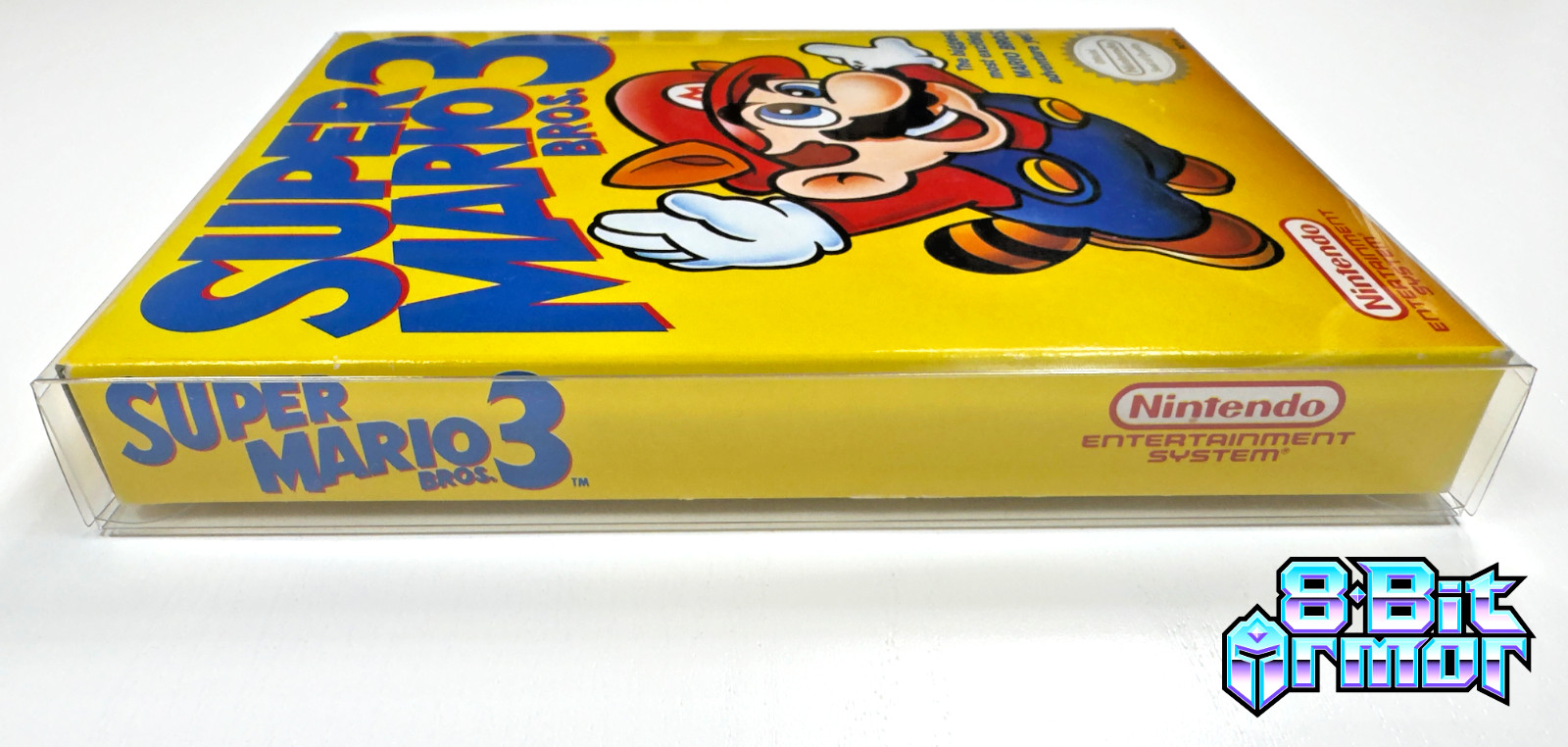 10 Box Protectors for NINTENDO NES Video Game Boxes! Clear Display Cases CIB New