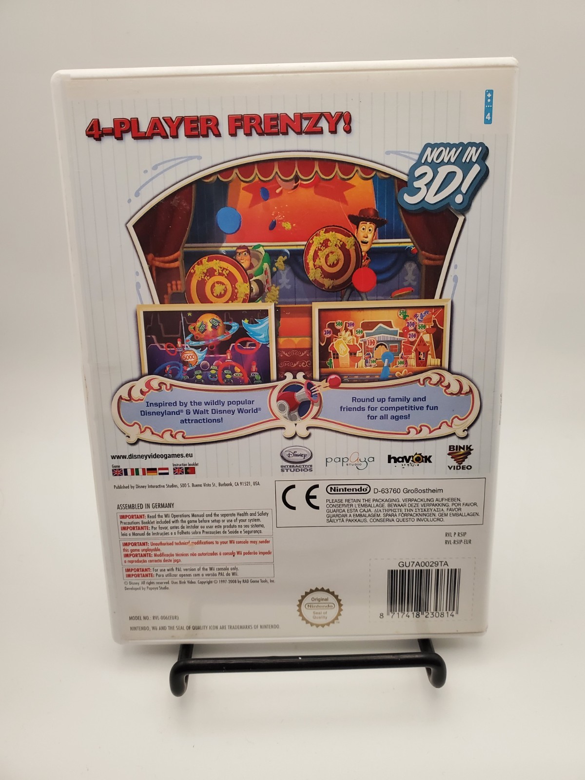 Toy Story Mania (Wii, PAL, 2009)