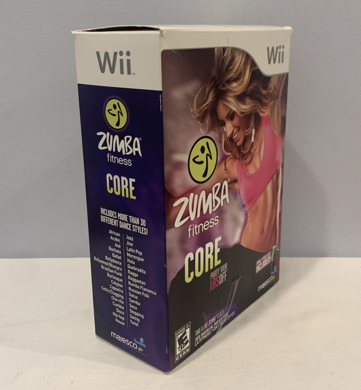 Zumba Fitness Core – Nintendo Wii – Video Game – VERY GOOD and Complete