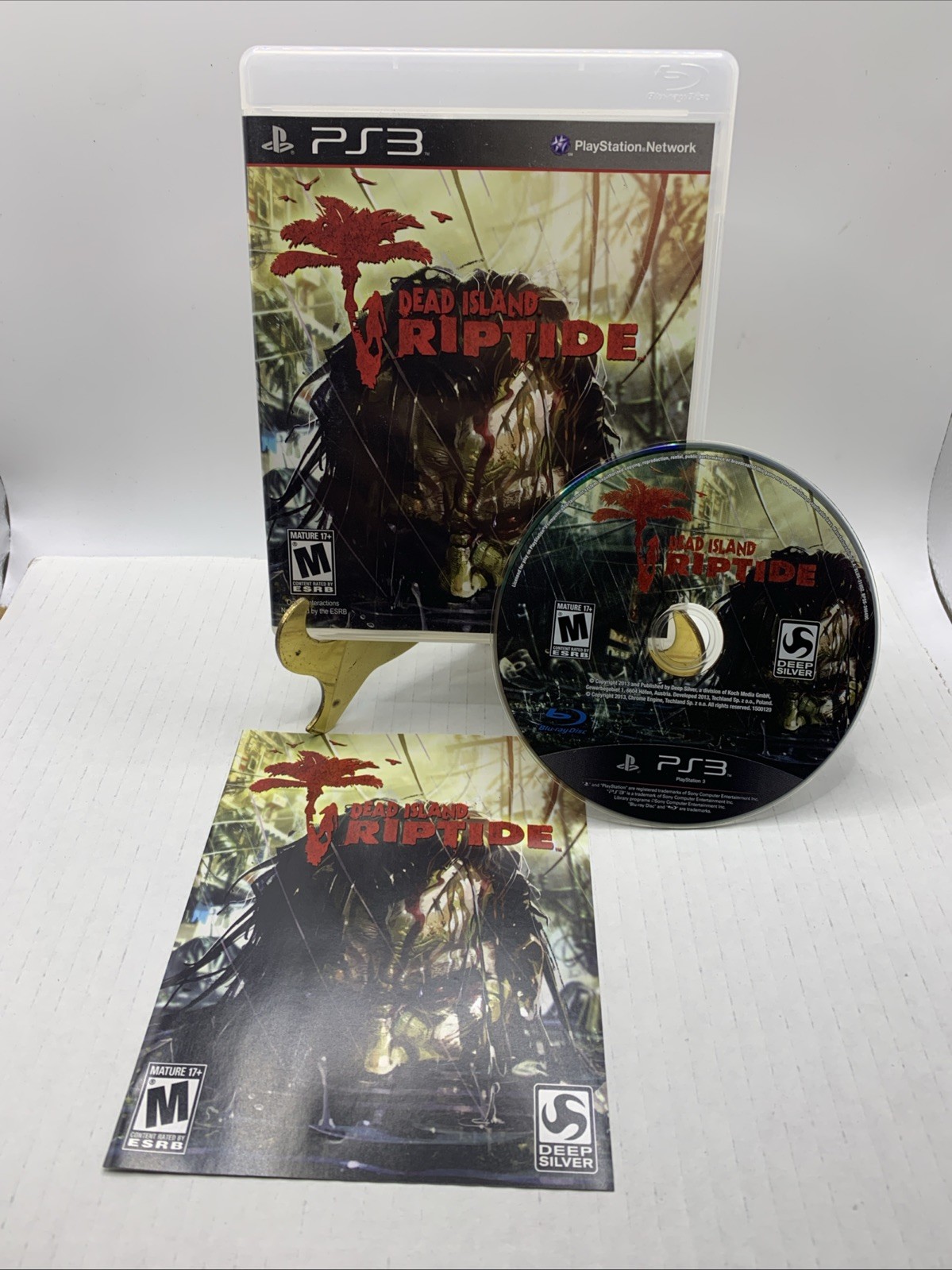 Dead Island Riptide PS3 (PlayStation 3, 2013) Complete Disc Mint More In Store