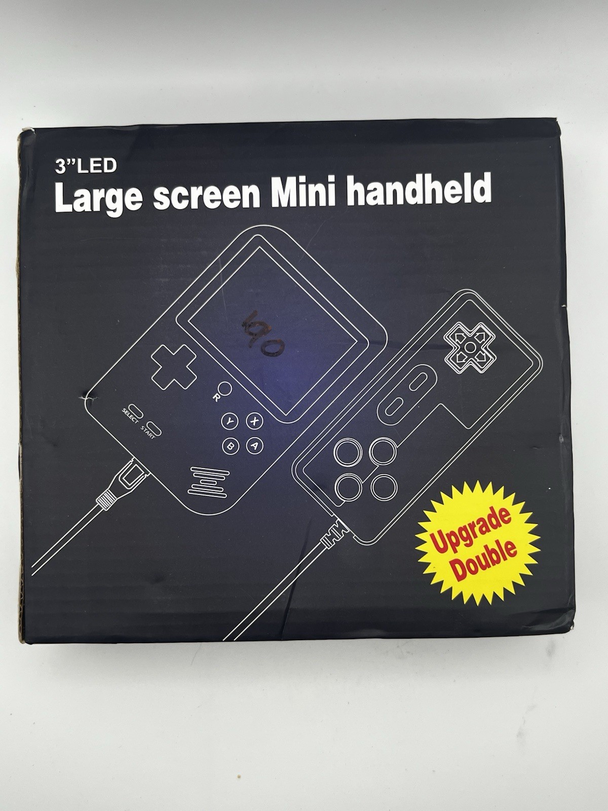 Retro FC Handheld Game Console 400 Built-In Games 3” LED Blue