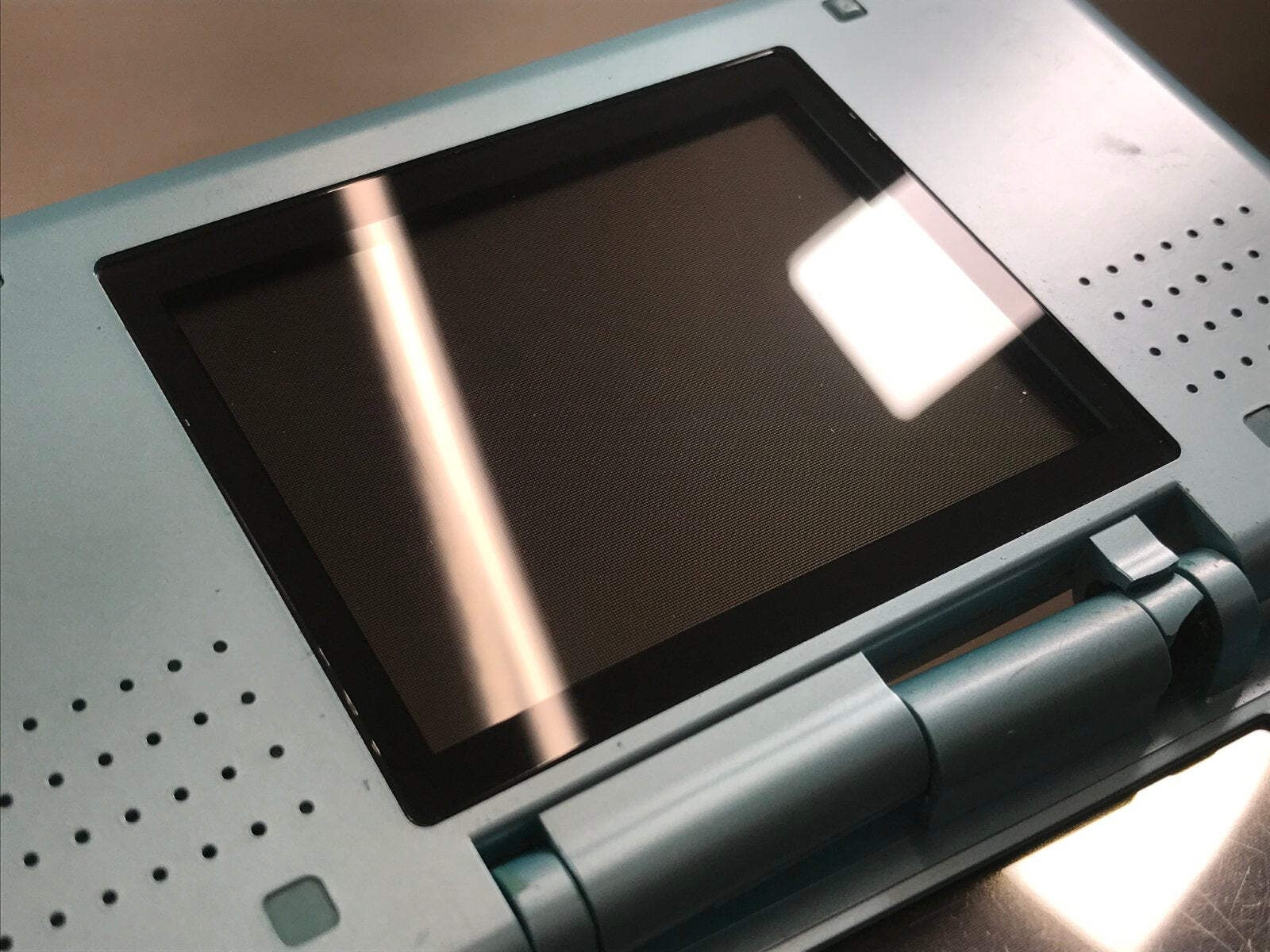 Nintendo DS Turquoise Blue Console Nintendo Japan – With Defects LH1322
