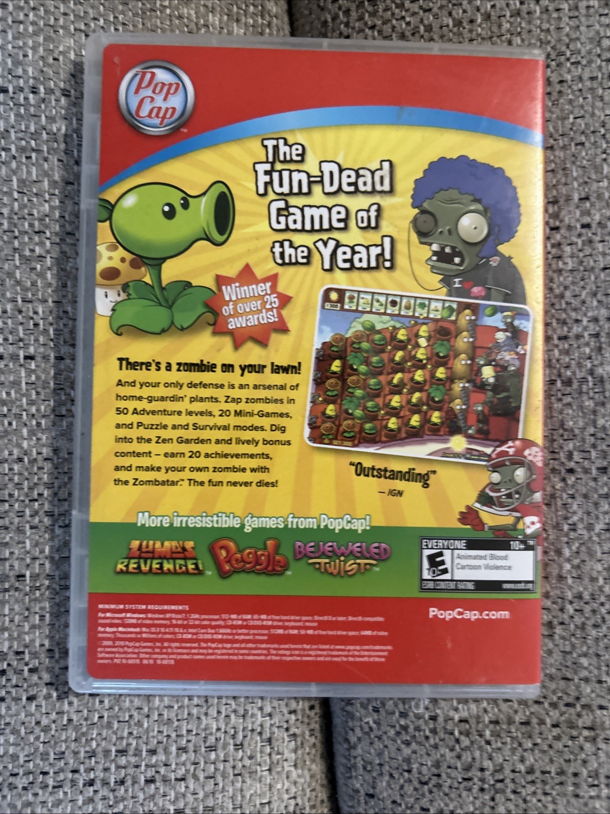 Plants vs. Zombies (Windows/Mac, 2009) Authentic US Release