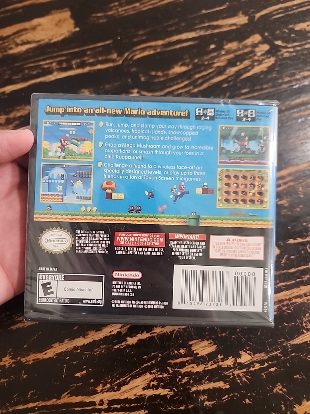 New Super Mario Bros. – Nintendo DS (Brand New Factory Sealed) AUTHENTIC
