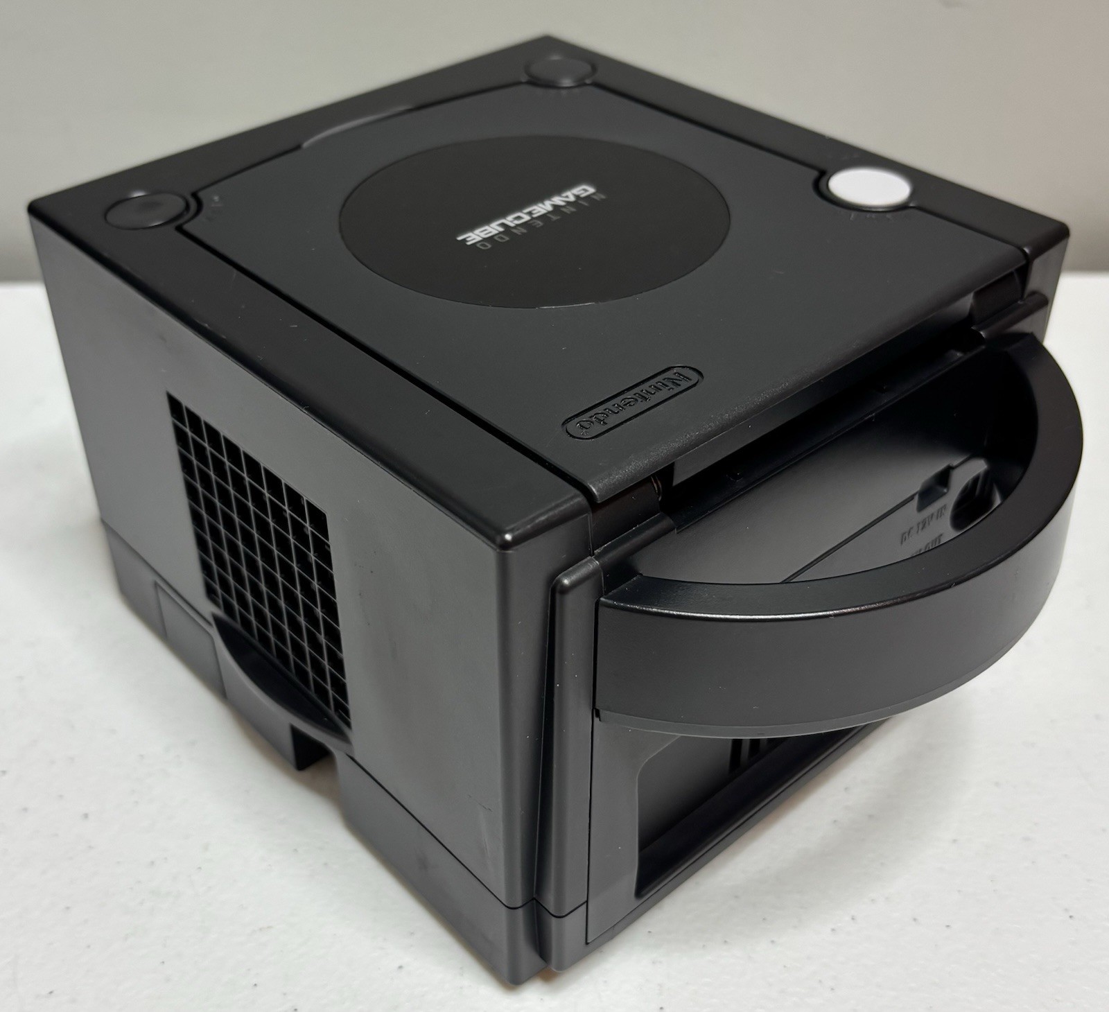 Nintendo GameCube Black Console DOL-001 USA Digital AV Out – Works After Warm Up