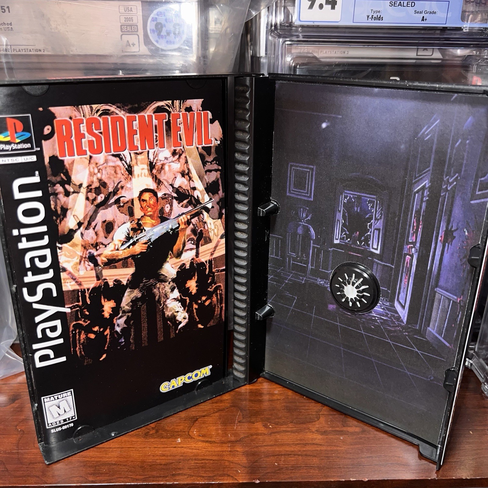 Remake l‼️Of The Resident Evil 1996 Long Box With Manual! ‼️Read ‼️🔥💎🍀🔥